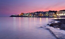 Santa Maria di Leuca incontro dei due mari in Puglia nel Salento Santa Maria di Leuca incontro dei due mari in Puglia nel Salento
